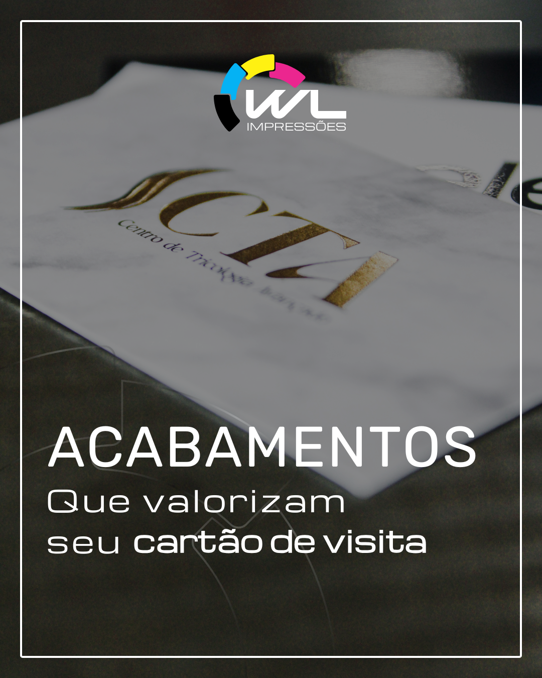 Como escolher o acabamento perfeito para seu cartão de visita