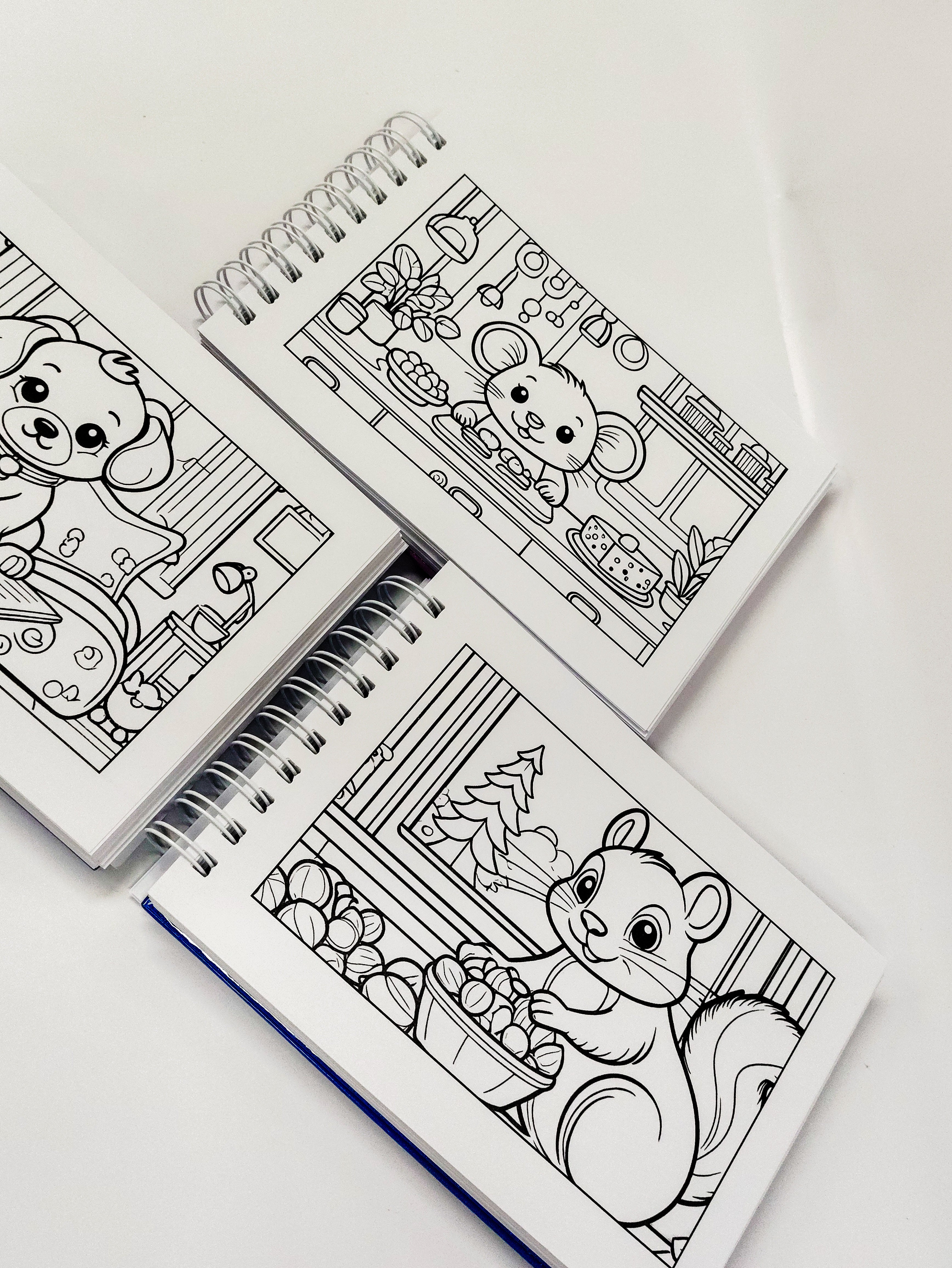 Kit de Colorir CUTE WORLD! 50 paginas - ROSA