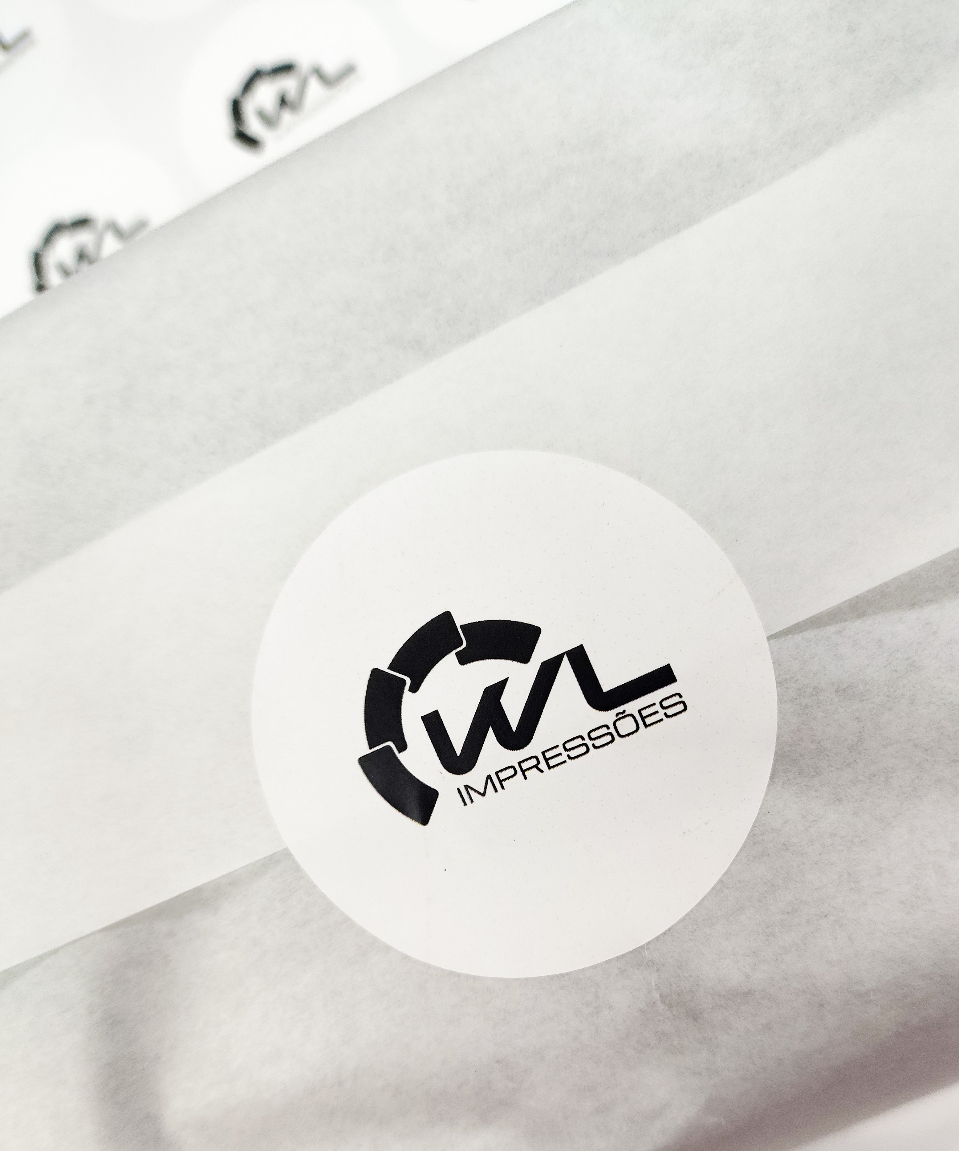 Kit com 5 cartelas de adesivos personalizados