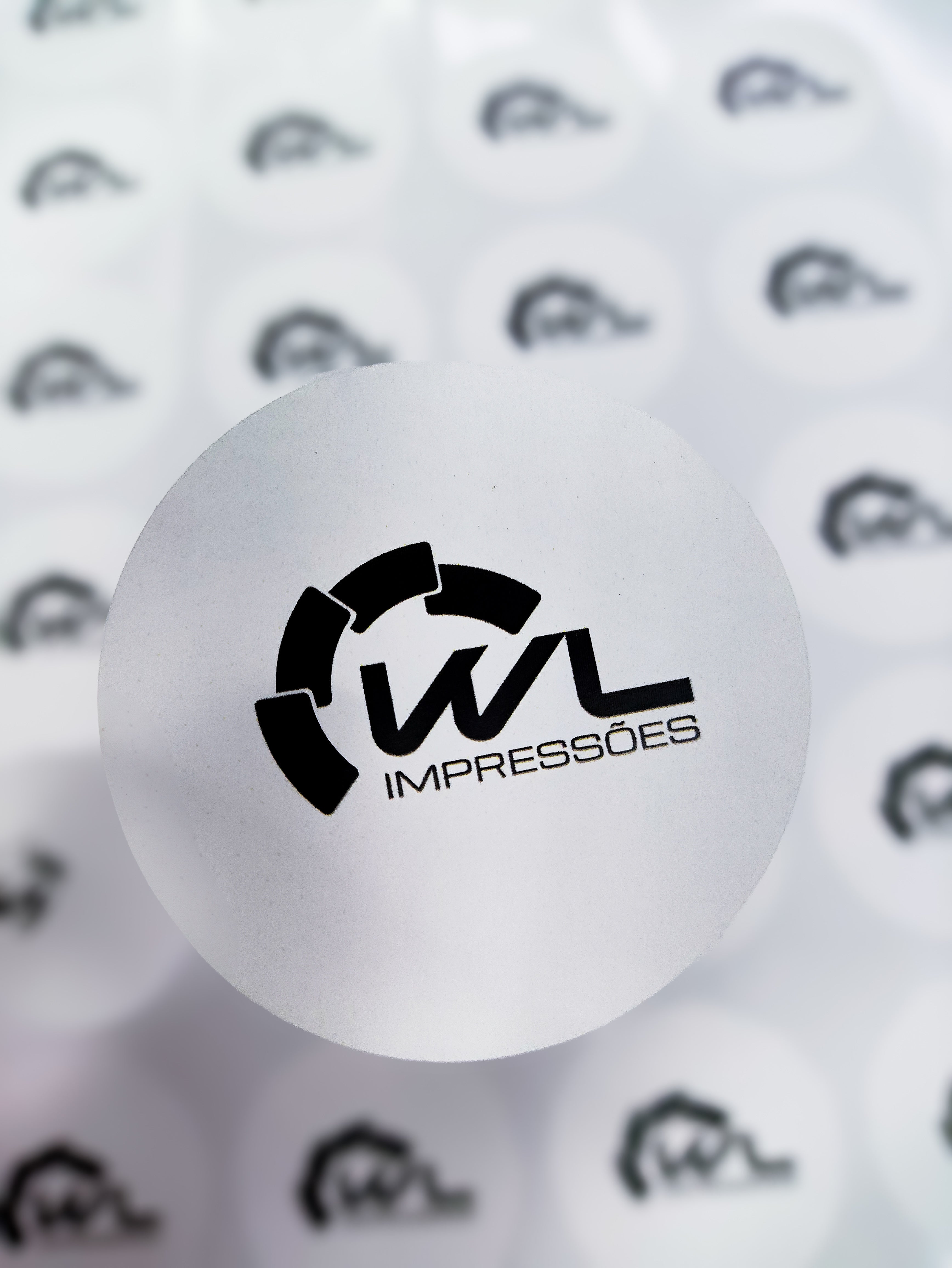 Kit com 5 cartelas de adesivos personalizados