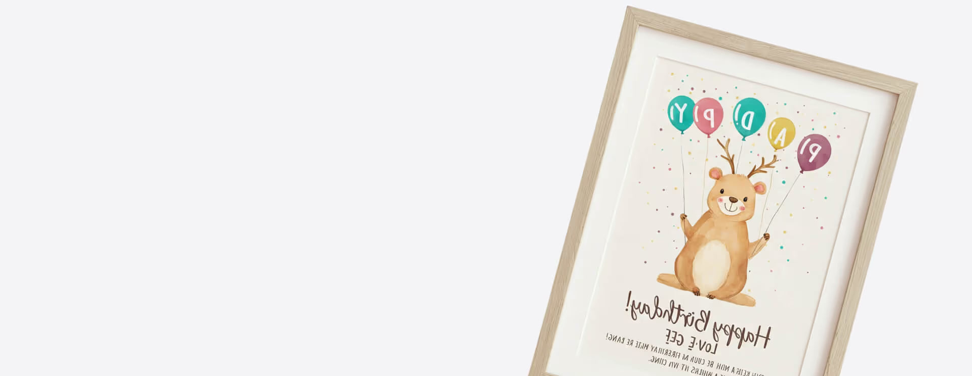 Impressos personalizados para festas de aniversário e celebrações