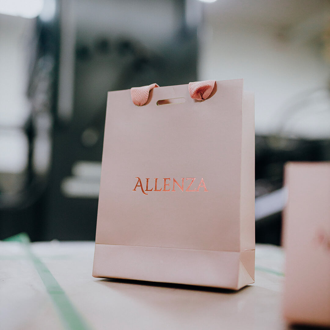 Modelo de faca para sacola 14x18x6 cm La Martina