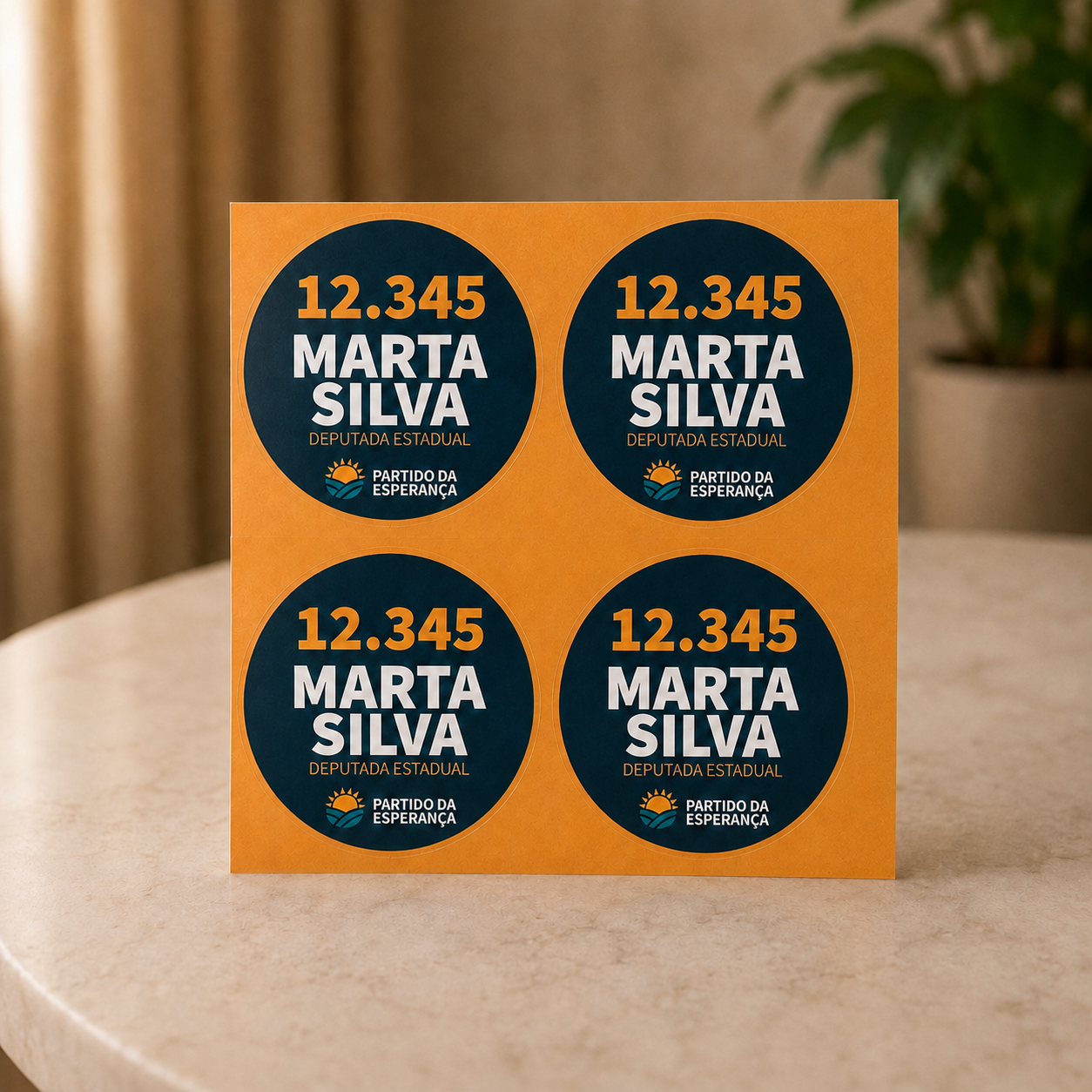 Adesivo praguinha de 9 centímetros