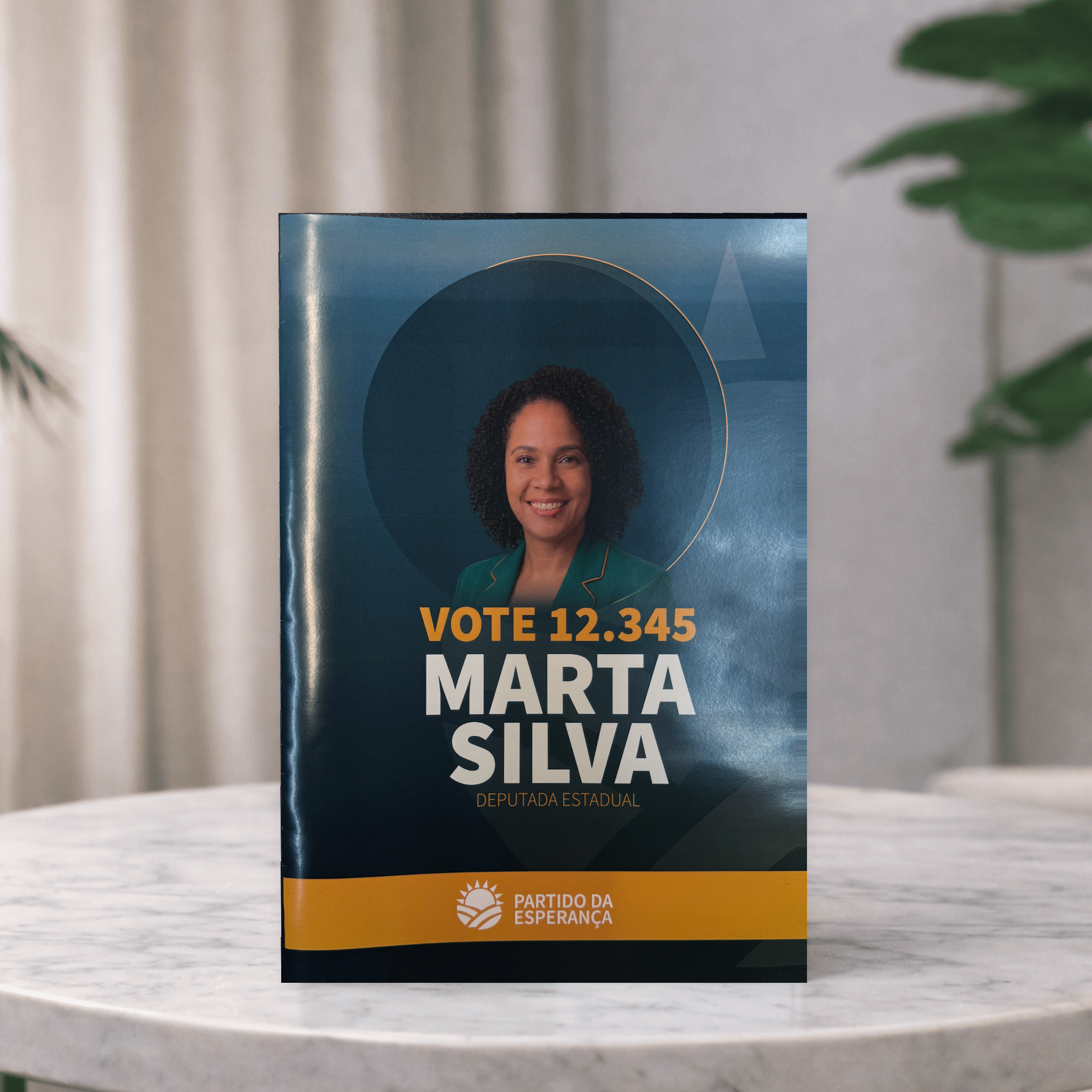 Revista para campanha eleitoral