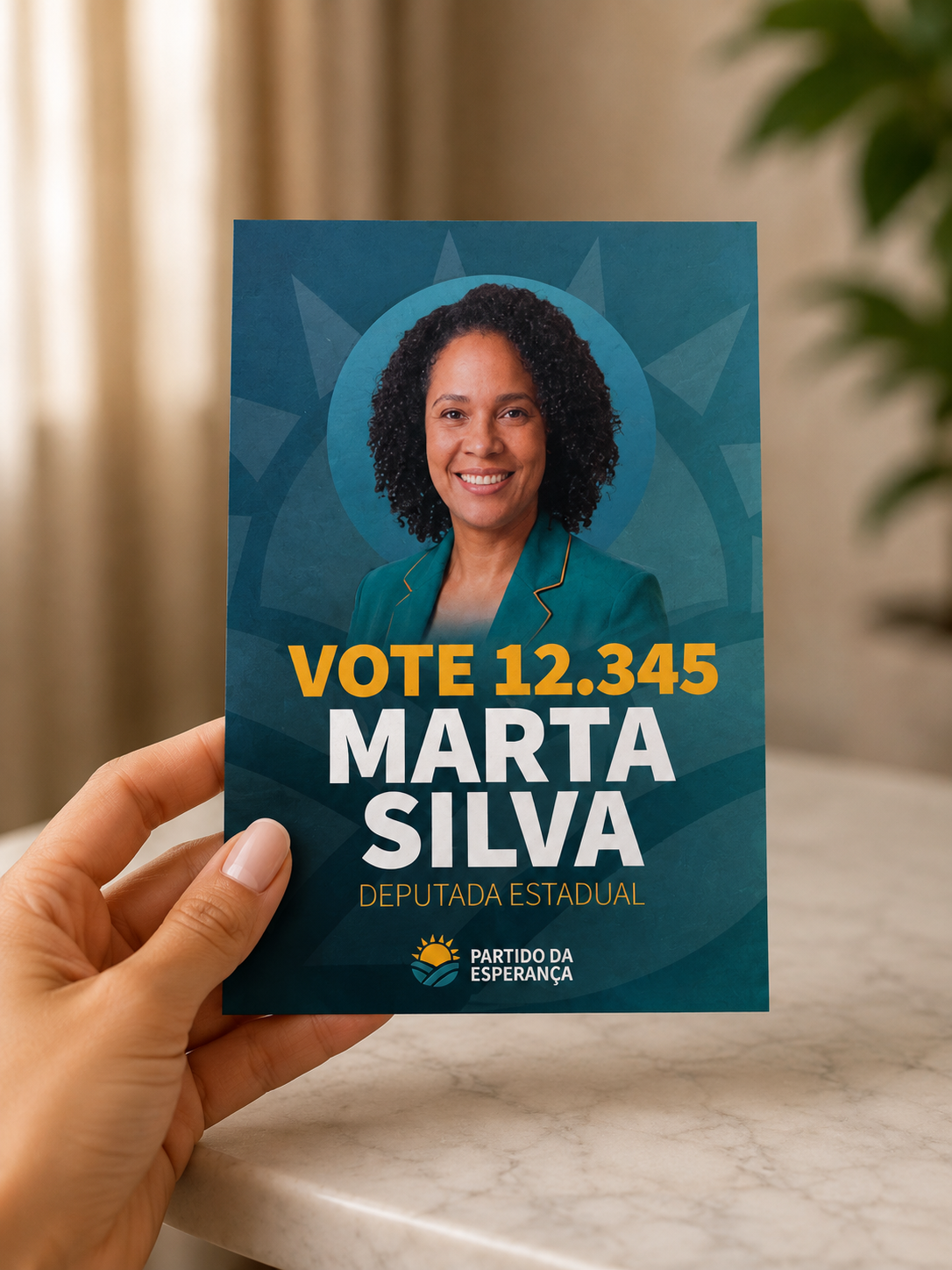 Santão para campanha eleitoral