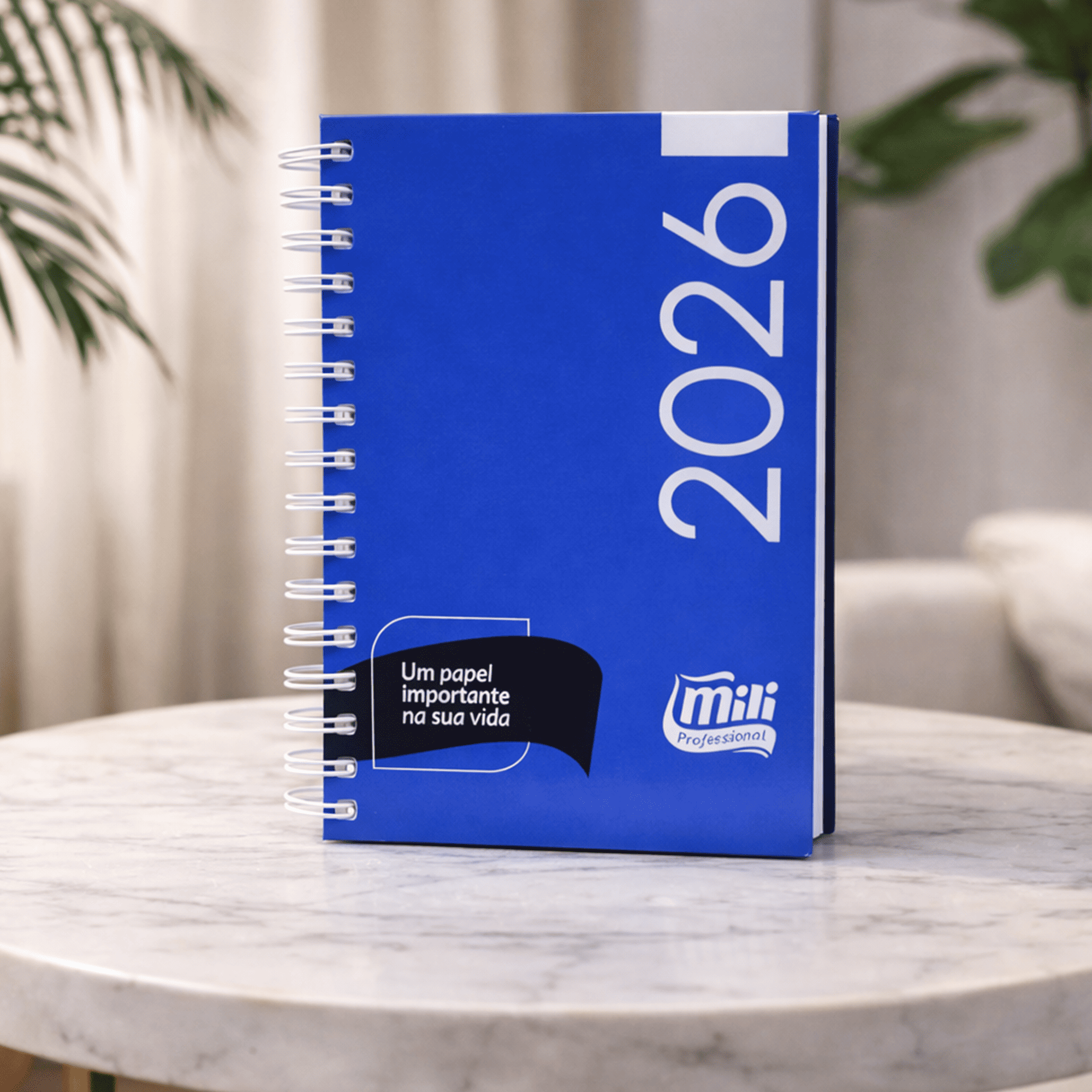 Exemplo de agenda personalizada impressa
