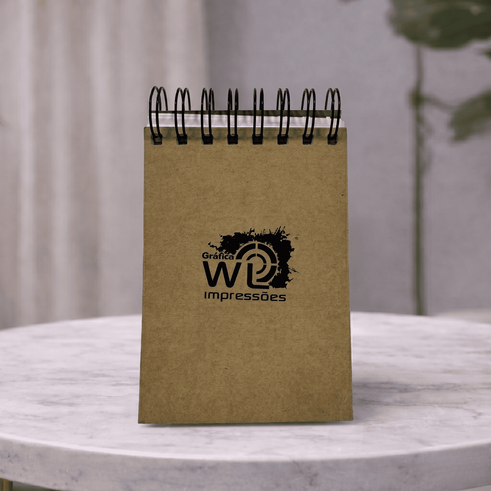 Caderneta personalizada para evento ou empresa