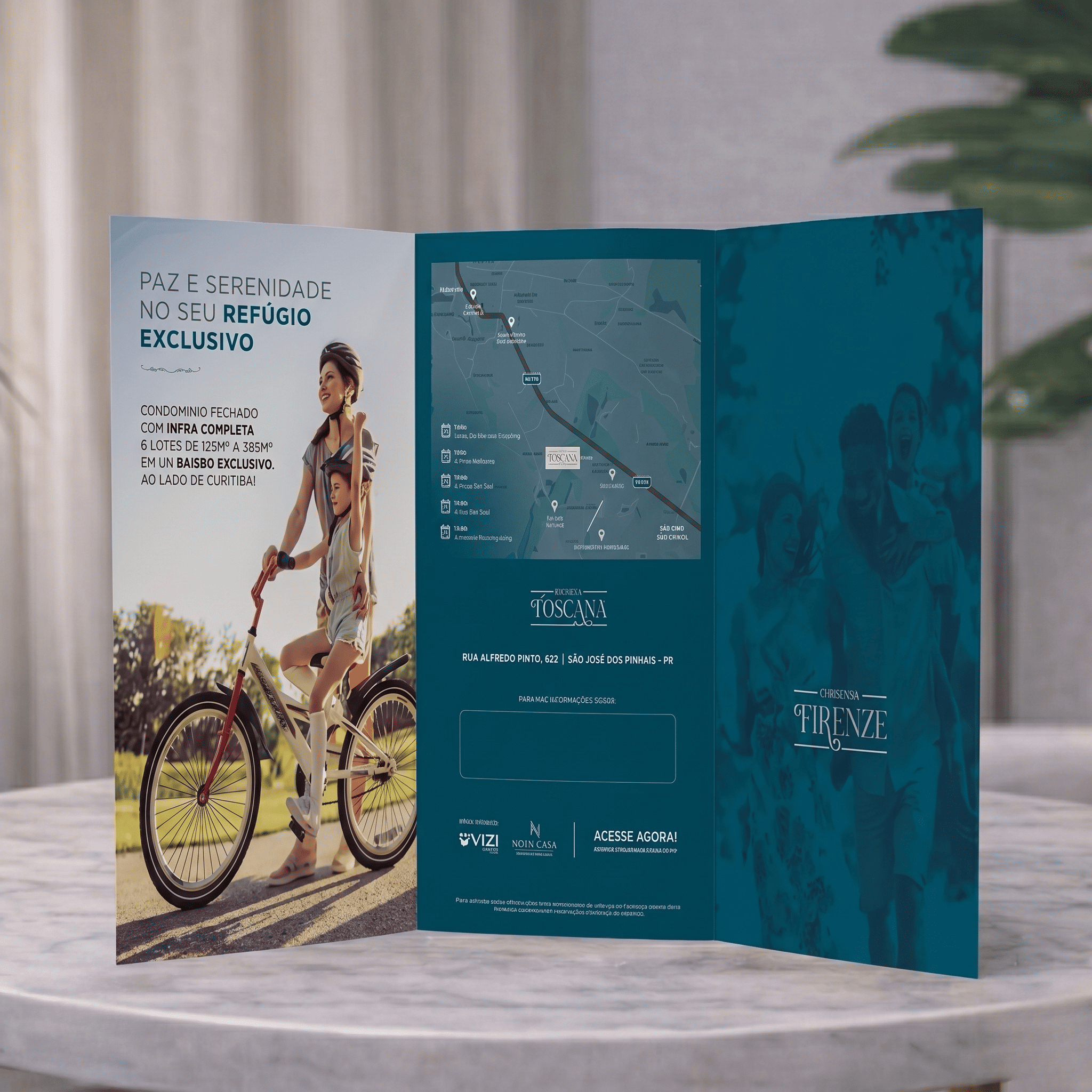 Folder institucional personalizado