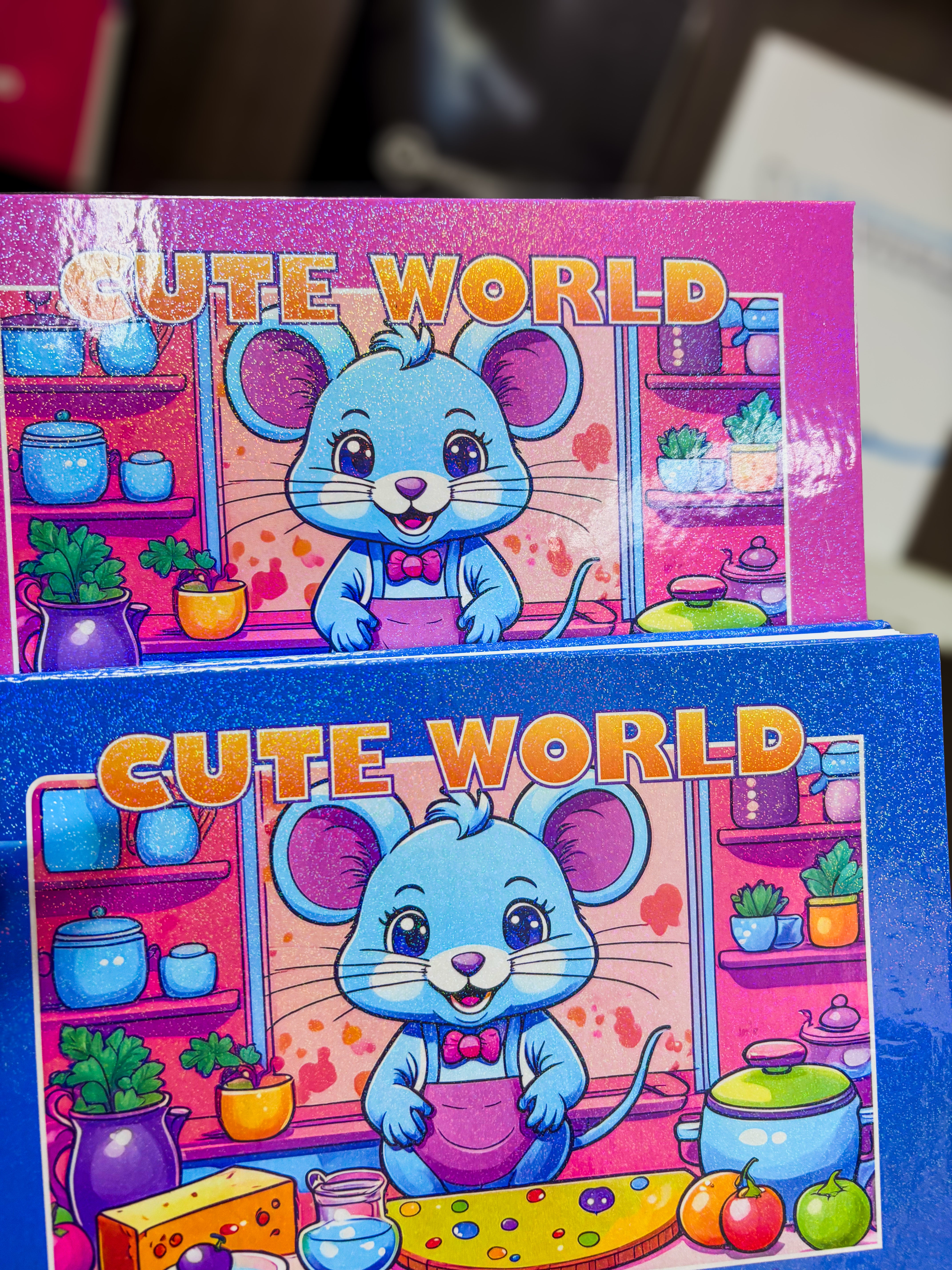 ✨ Livro Cute World – Edição Especial para Colorir! ✨